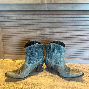 LANE Boots - Plain Jane Shorty emerald green